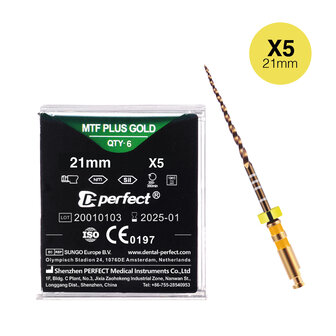 MTF Plus Gold vijl X5 21mm