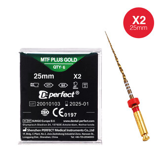 MTF Plus Gold vijl X2 25mm