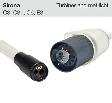 Sirona turbineslang C3, C3+, C6, E3
