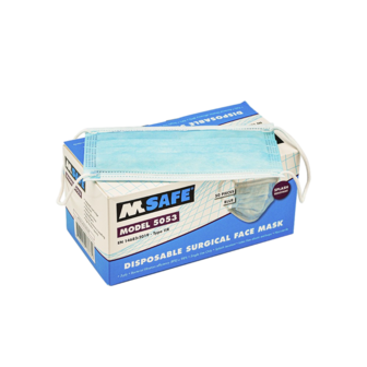 M-Safe type IIR mondmaskers blue