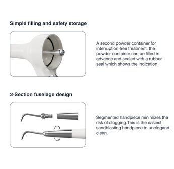 Voldent Projet 2 zoutstraler (Kavo Multiflex)