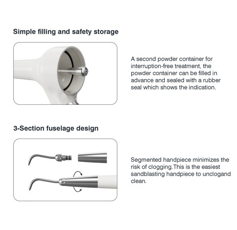 Voldent Projet 2 zoutstraler (Kavo Multiflex)